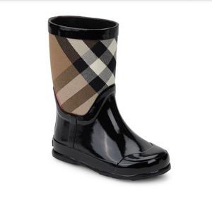 Toddler 10.5 Burberry rain boots